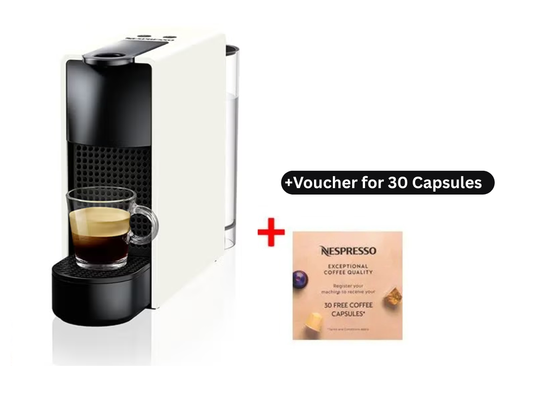 Buy Nespresso Essenza Mini White Coffee Machine – in Qatar Buy Nespresso Essenza Mini White Coffee Machine – in Qatar